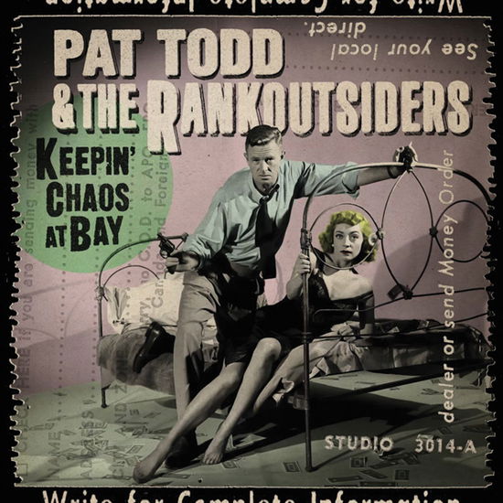 Cover for Pat Todd &amp; the Rankoutsiders · Keepin' Chaos at Bay (CD) (2024)