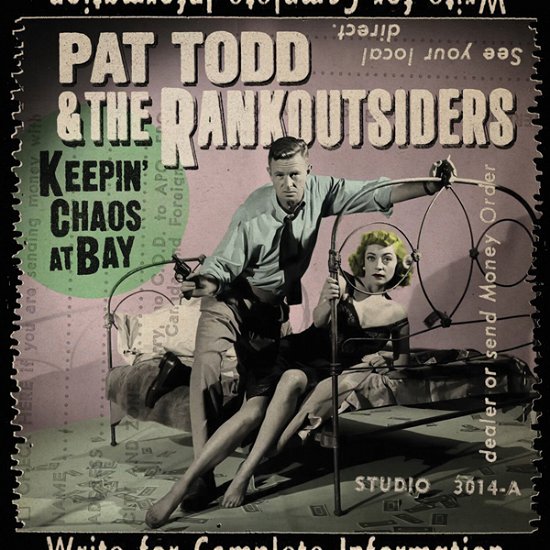 Cover for Pat Todd &amp; the Rankoutsiders · Keepin Chaos At Bay (CD) (2024)
