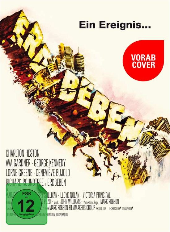 Cover for Mark Robson · Erdbeben-3-disc Mediabook (Blu-ray+dvd) (Blu-ray) (2020)