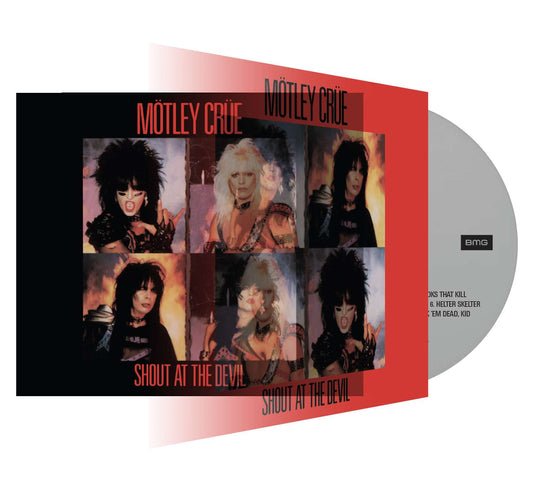 Cover for Mötley Crüe · Shout At The Devil (40th Anniversary) (Lenticular Cover) (CD) [Lenticular Cover edition] (2023)