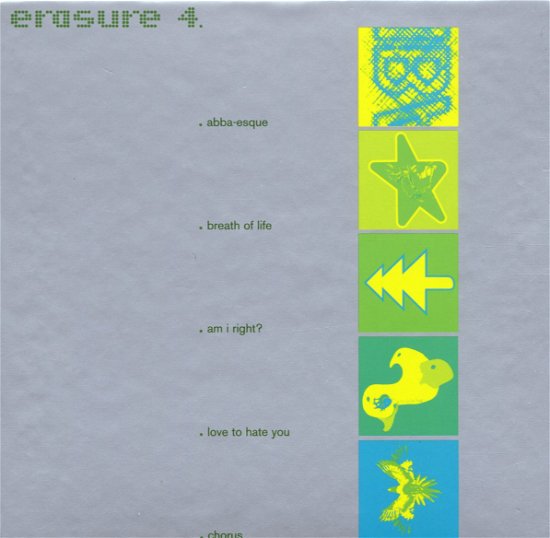 Singles Box Set Vol.4 (Singles Set) - Erasure - Musique - VIRGIN - 5016025682515 - 3 décembre 2001
