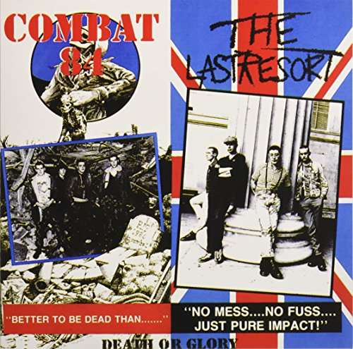 Cover for Last Resort &amp; Combat 84 · Death or Glory (LP) [Coloured edition] (2025)