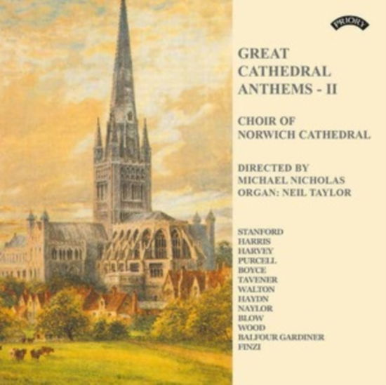 Cover for The Choir of Norwics · Great Cathedral Anthems Vol. 2 (CD) (1991)