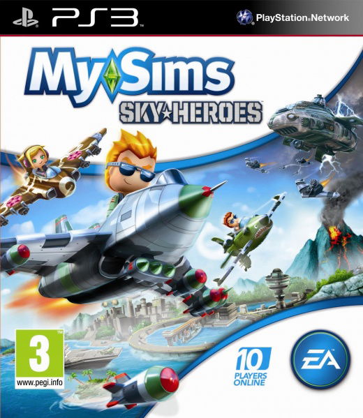 Cover for Electronic Arts · MySims SkyHeroes (PS3) (2010)