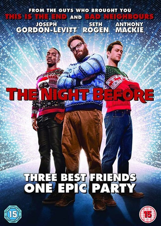 The Night Before - The Night Before - Filmes - Sony Pictures - 5035822501515 - 27 de março de 2016