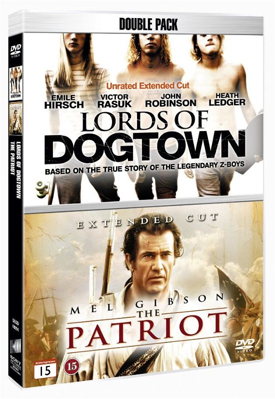 Cover for Doublepack · Lords of Dogtown / Patriot (DVD) (2009)