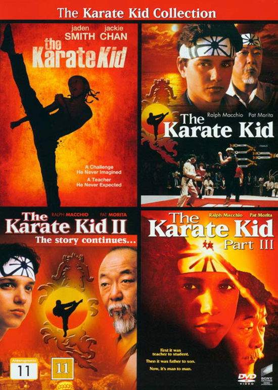 Karate Kid 4 Movie Collection Box DVD S- - Karate Kid - Filme - Sony - 5051162324515 - 4. April 2014