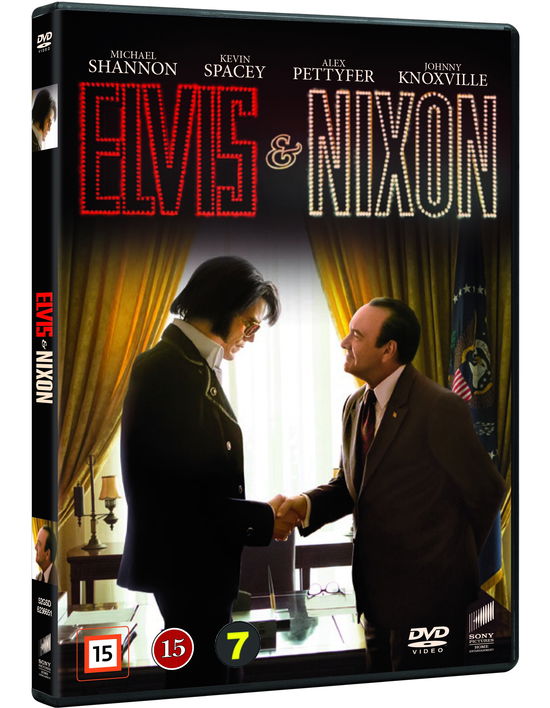 Cover for Kevin Spacey / Johnny Knoxville · Elvis &amp; Nixon (DVD) (2016)