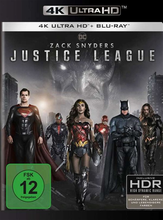 Cover for Ben Affleck,henry Cavill,amy Adams · Zack Snyders Justice League (4K UHD Blu-ray) (2021)