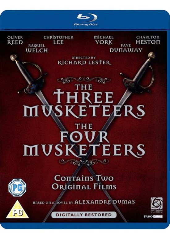 Cover for Three Musketeers / Four Musketeers (Blu-ray) (2011)