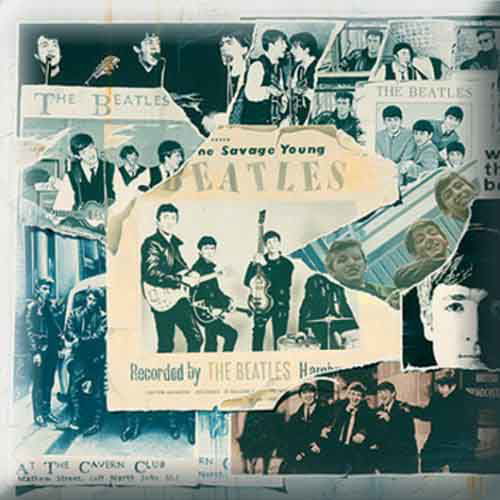 The Beatles Pin Badge: Anthology1 Album - The Beatles - Produtos - ROCK OFF - 5055295303515 - 10 de dezembro de 2014