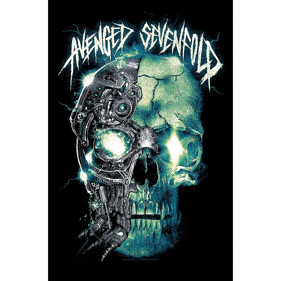 Cover for Avenged Sevenfold · Avenged Sevenfold Textile Poster: Mechanical Skull (Plakat)