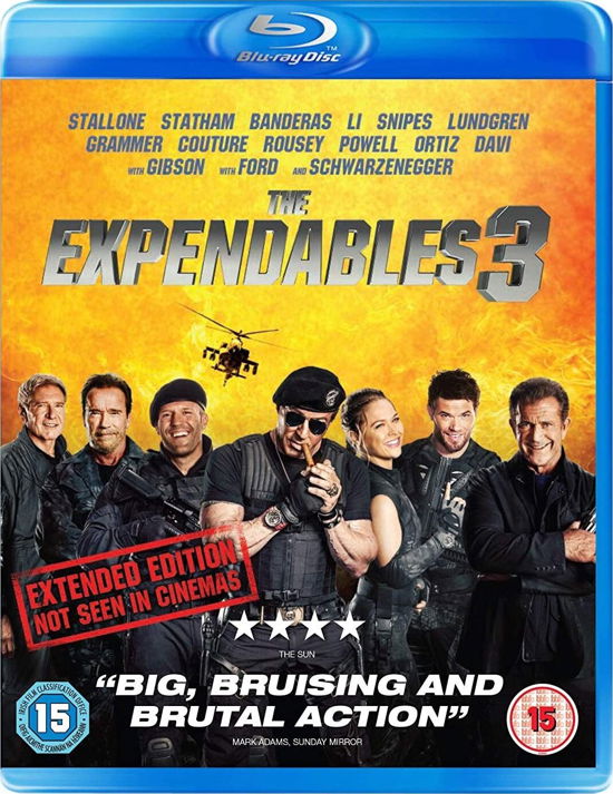 Cover for Expendables 3 the BD · The Expendables 3 (Blu-Ray) (2014)