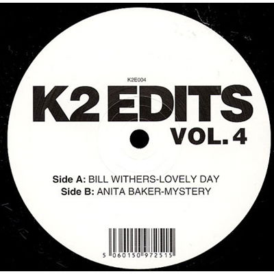 K2 Edits - Lovely Day - Bill Withers - Musiikki - BEAK2 BEATS - 5060150972515 - perjantai 14. maaliskuuta 2008