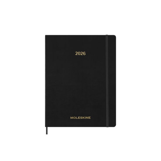 Cover for Moleskine · Moleskine 2026 13-Month Essential XXL Weekly Vertical Planner: Black (N/A) (2025)