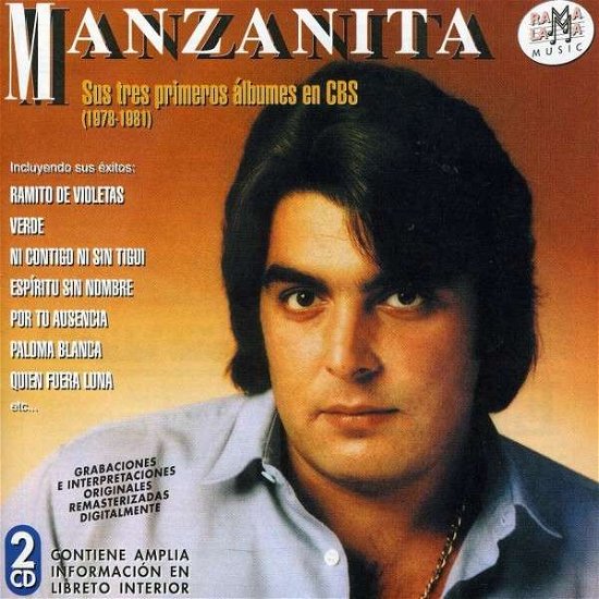 Cover for Manzanita · Sus Primeros Albumes en Cbs (1978-1981) (CD) (2017)