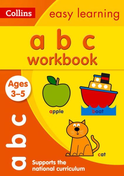 Cover for Collins Easy Learning · ABC Workbook Ages 3-5: Ideal for Home Learning - Collins Easy Learning Preschool (Paperback Book) [New edition] (2015)