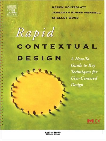 Cover for Holtzblatt, Karen (InContext Enterprises, Inc., Concord, MA, USA) · Rapid Contextual Design: A How-to Guide to Key Techniques for User-Centered Design - Interactive Technologies (Paperback Book) (2004)