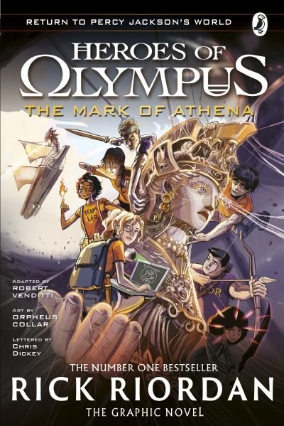 Cover for Rick Riordan · The Mark of Athena: The Graphic Novel (Heroes of Olympus Book 3) - Heroes of Olympus Graphic Novels (Paperback Bog) (2023)