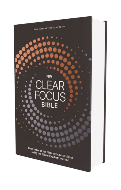 Cover for Zondervan Zondervan · NIV, Clear Focus Bible, Hardcover, Charcoal / Copper: Read more of the Bible with better focus - Clear Focus (Inbunden Bok) (2025)