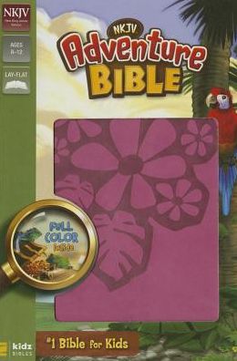 Cover for Lawrence O. Richards · NKJV, Adventure Bible, Leathersoft, Pink, Full Color - Adventure Bible (Leather Book) (2014)