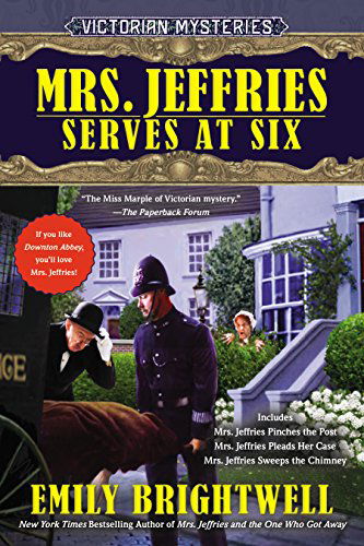 Cover for Emily Brightwell · Mrs. Jeffries Serves at Six (A Victorian Mystery) (Paperback Book) (2015)