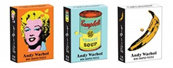 Andy Warhol Mini Puzzle Product Assortm - Galison - Board game - ABRAMS - 9780735361515 - June 4, 2019