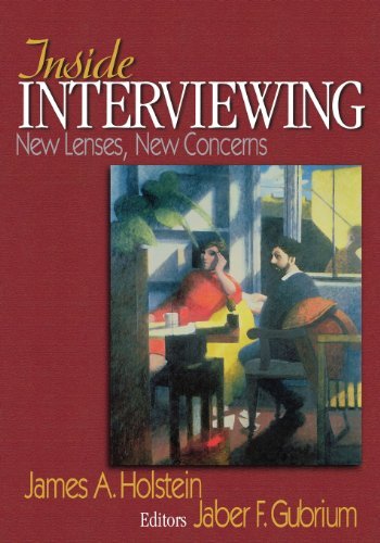 Cover for James A. Holstein · Inside Interviewing: New Lenses, New Concerns (Taschenbuch) (2003)
