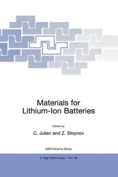 Cover for Christian Julien · Materials for Lithium-Ion Batteries - Nato Science Partnership Subseries: 3 (Paperback Book) [Softcover reprint of the original 1st ed. 2000 edition] (2000)