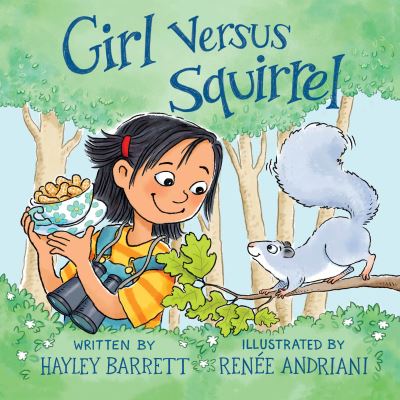 Cover for Hayley Barrett · Girl Versus Squirrel (Hardcover Book) (2020)