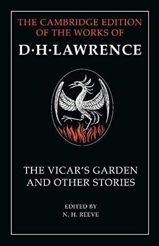 Cover for D. H. Lawrence · 'The Vicar's Garden' and Other Stories - The Cambridge Edition of the Works of D. H. Lawrence (Paperback Book) (2014)