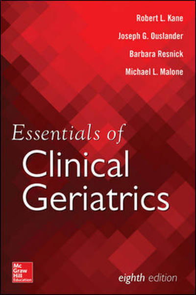 Cover for Robert Kane · Essentials of Clinical Geriatrics, Eighth Edition (Paperback Book) (2017)