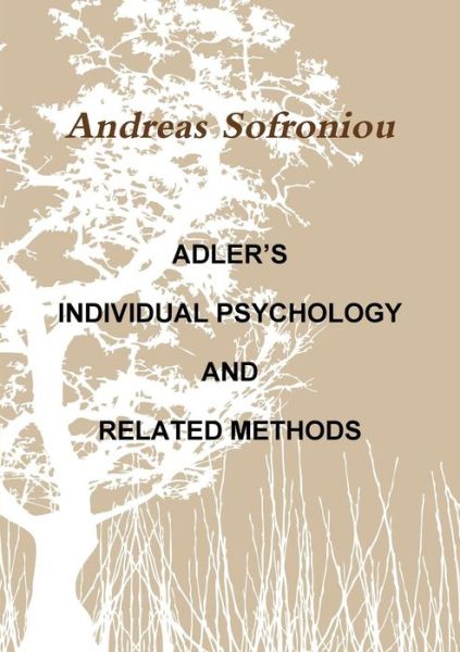 Cover for Andreas Sofroniou · Adler's Individual Psychology and Related Methods (Paperback Book) (2014)