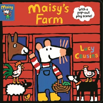 Cover for Lucy Cousins · Maisy's Farm: With a pop-out play scene (Tavlebog) (2019)