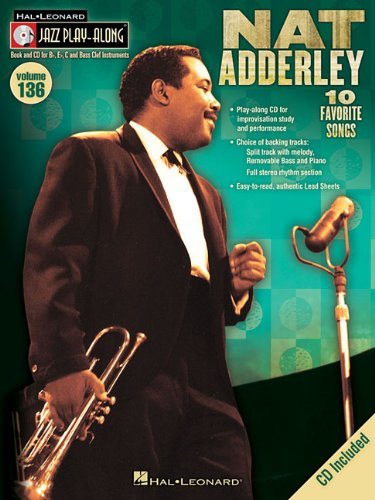 Cover for Nat Adderley · Jazz Play-along: Nat Adderley (Paperback Book) [Pap / Com edition] (2011)