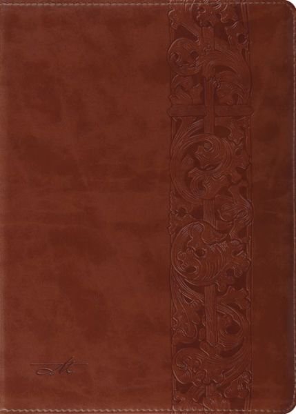Cover for Crossway Bibles · ESV MacArthur Study Bible (Leather Book) [Brown Imitation] (2010)