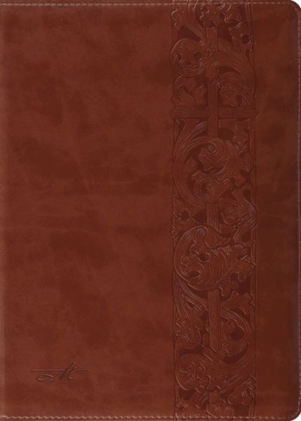 Cover for Crossway Bibles · ESV MacArthur Study Bible (Leather Book) [Brown Imitation] (2010)