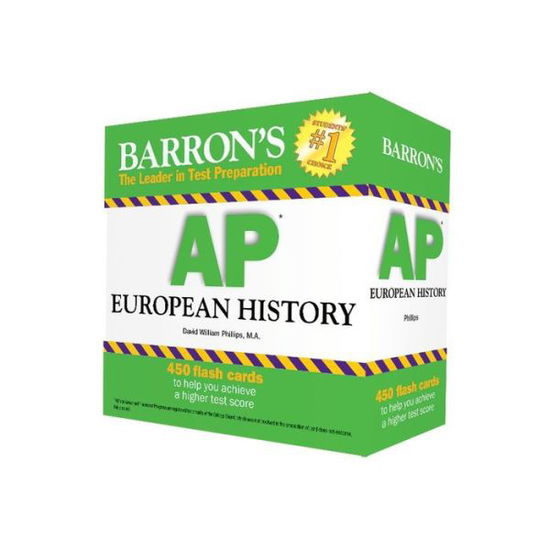 Cover for David Phillips · AP European History Flash Cards (Lernkarteikarten) (2016)