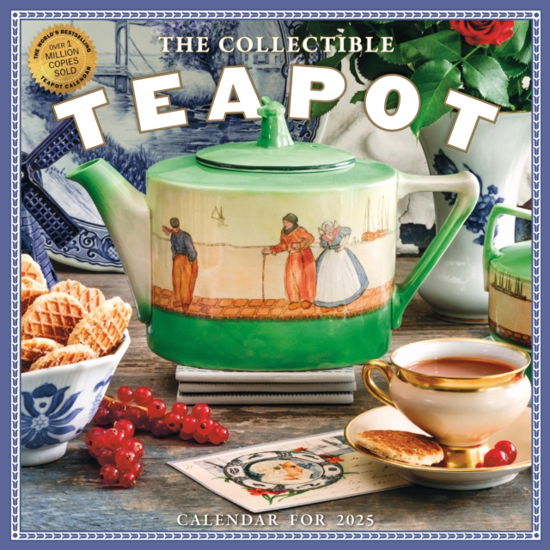 The Collectible Teapot Wall Calendar 2025: A Tea Obsessive's Dream Come True - Betty Shin Binon - Merchandise - Workman Publishing - 9781523525515 - August 6, 2024