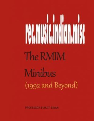 Cover for Surjit Singh · The RMIM Minibus (1992- ) (Paperback Book) (2017)