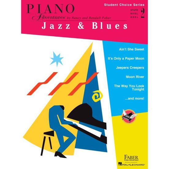 Cover for Piano Adventures: Jazz &amp; Blues - Level 2 (Book) (2017)