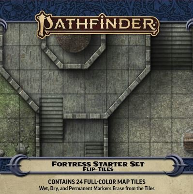 Pathfinder Flip-Tiles: Fortress Starter Set - Jason A. Engle - Brettspill - Paizo Publishing, LLC - 9781640783515 - 17. august 2021