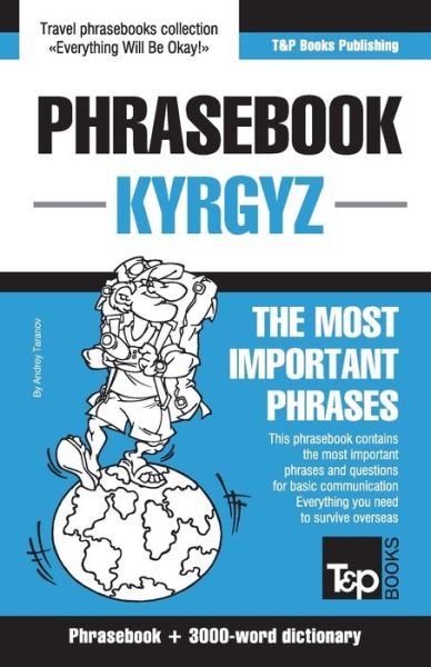 Cover for Andrey Taranov · English-Kyrgyz phrasebook and 3000-word topical vocabulary (Paperback Book) (2018)