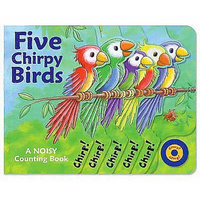 Cover for Susie Brooks · Five Chirpy Birds (Board book) (2008)