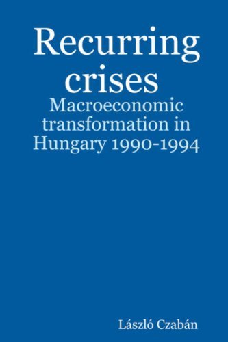Cover for Laszlo Czaban · Recurring Crises. Macroeconomic Transformation in Hungary 1990-1994 (Paperback Book) (2008)