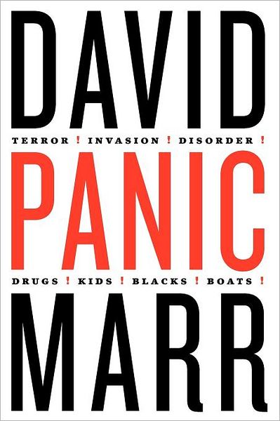 Cover for David Marr · Panic (Paperback Book) (2011)