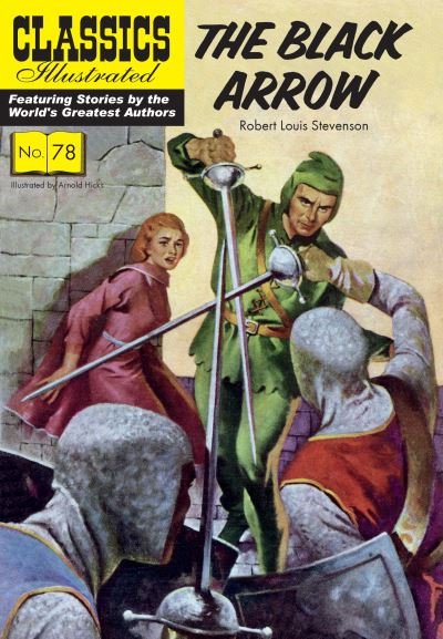 Cover for Robert Louis Stevenson · The Black Arrow - Classics Illustrated (Paperback Bog) (2023)