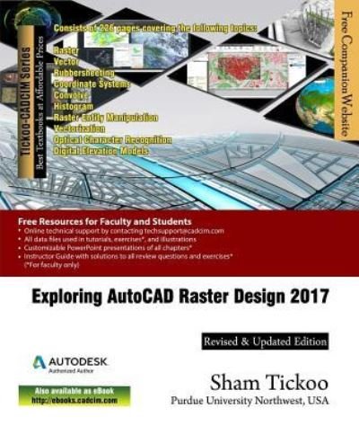 Cover for Cadcim Technologies · Exploring AutoCAD Raster Design 2017 (Pocketbok) (2017)