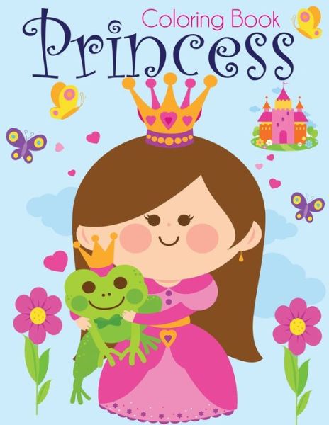 Princess Coloring Book - Blue Wave Press - Książki - Blue Wave Press - 9781949651515 - 9 maja 2019