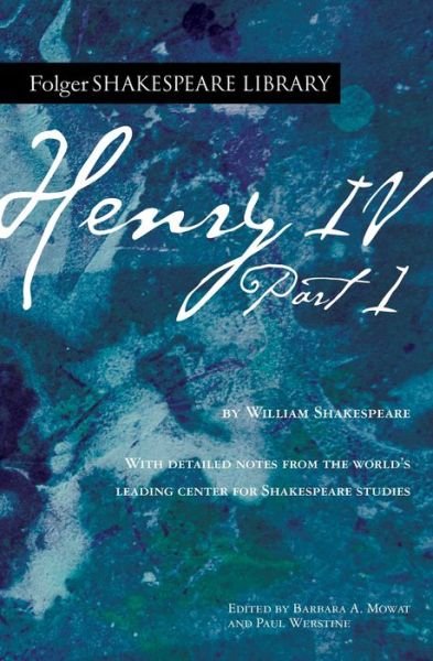 Cover for William Shakespeare · Henry IV, Part 1 - Folger Shakespeare Library (Paperback Book) (2020)